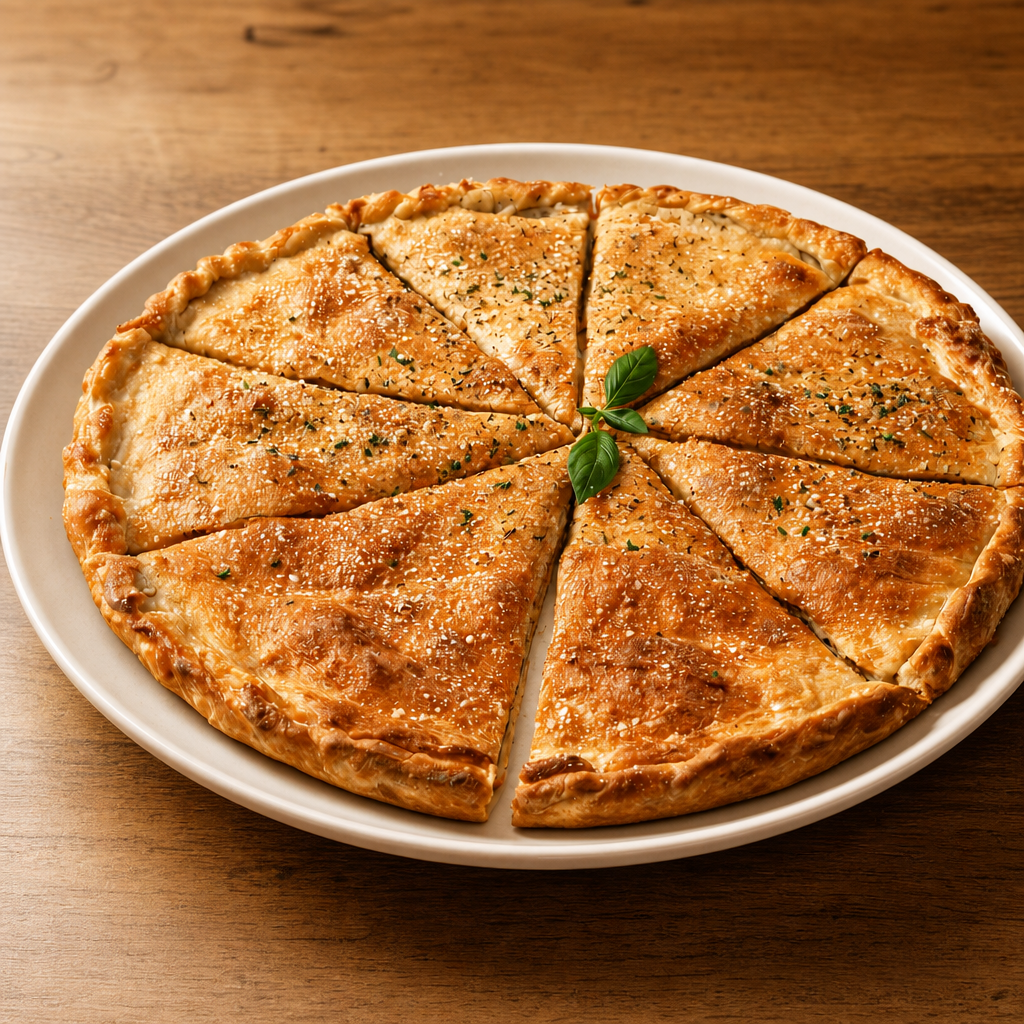 Cheesesteak Stuffed Pizza.