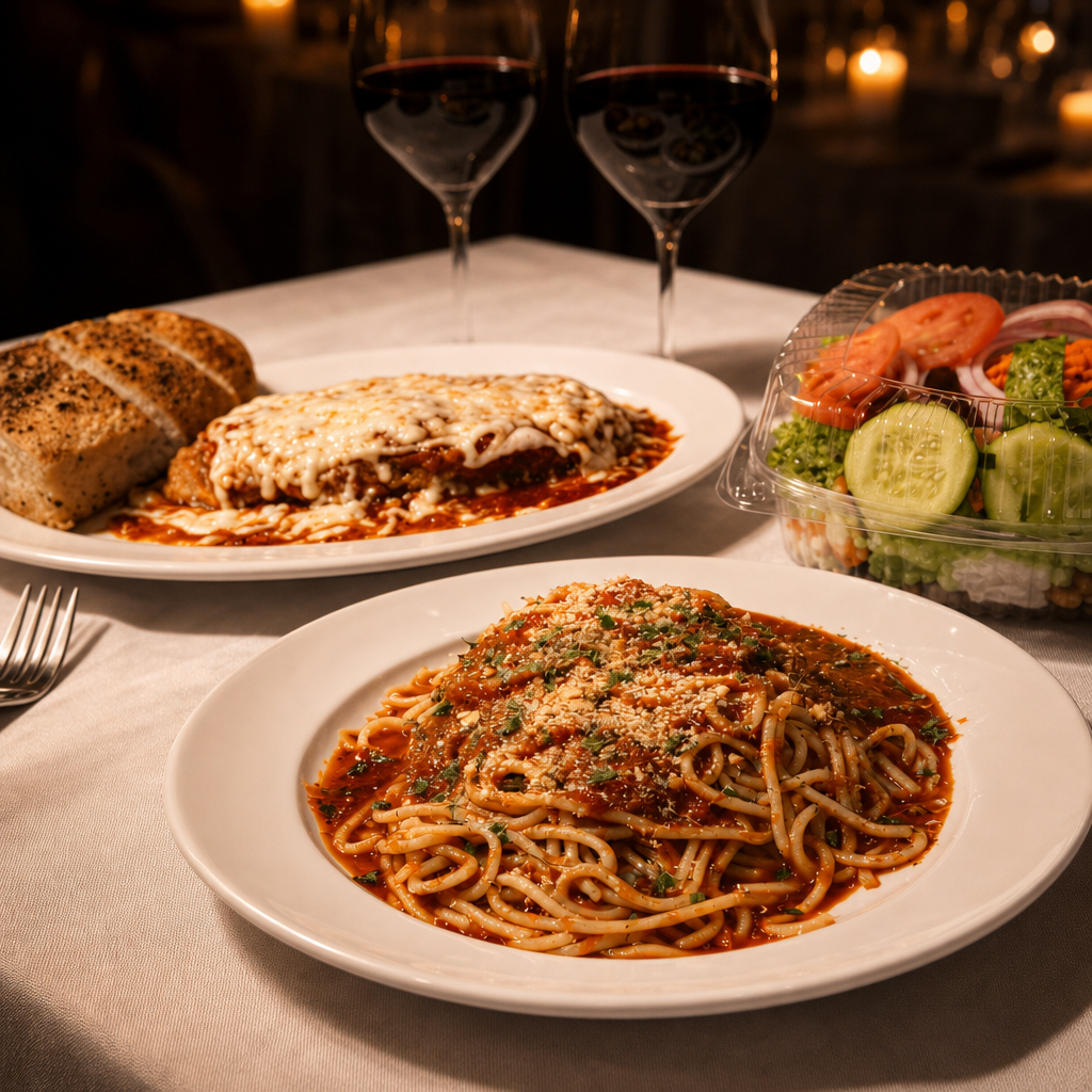 Chicken Parmigiana.