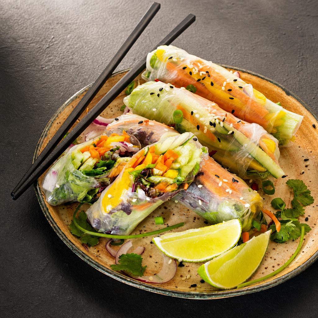 Vegan Spring Rolls.