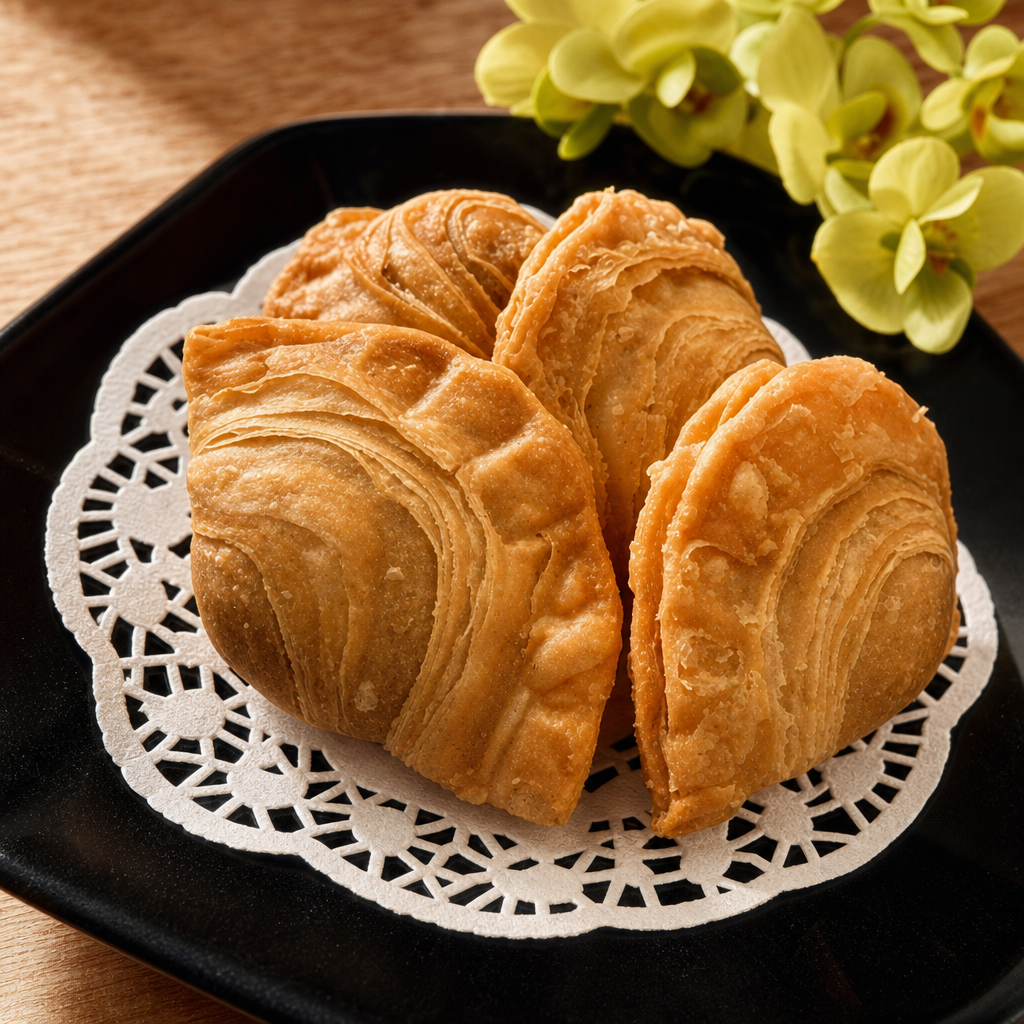 Vegan Curry Puff.