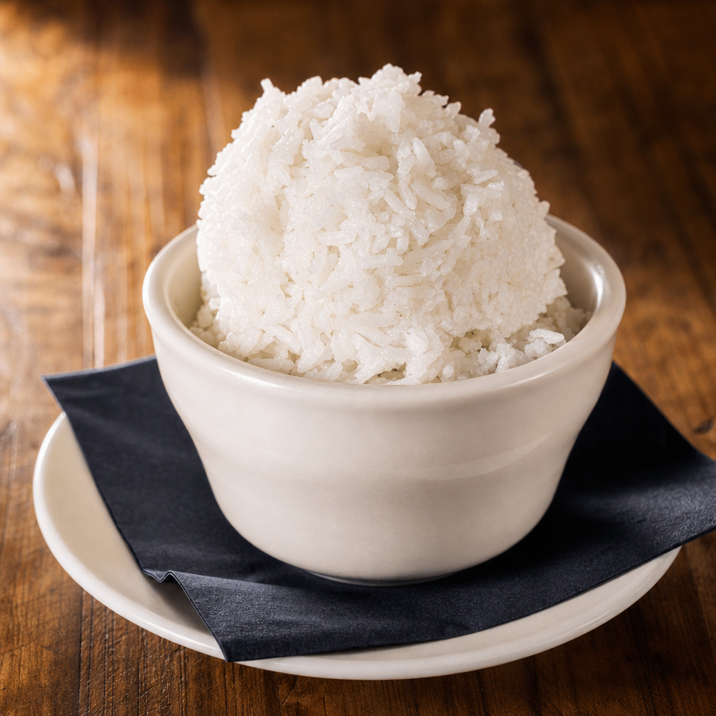 Arroz blanco.