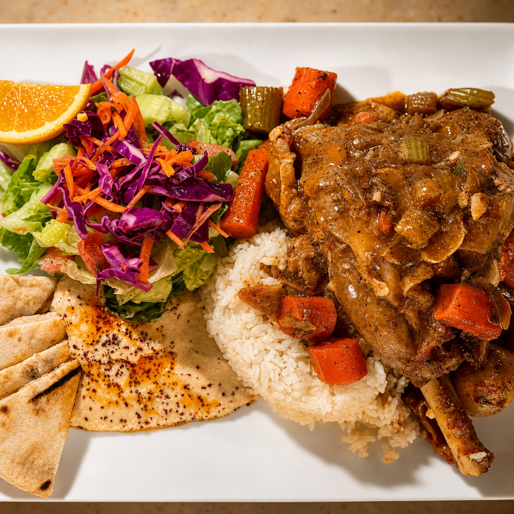 Lamb Shank Spa.