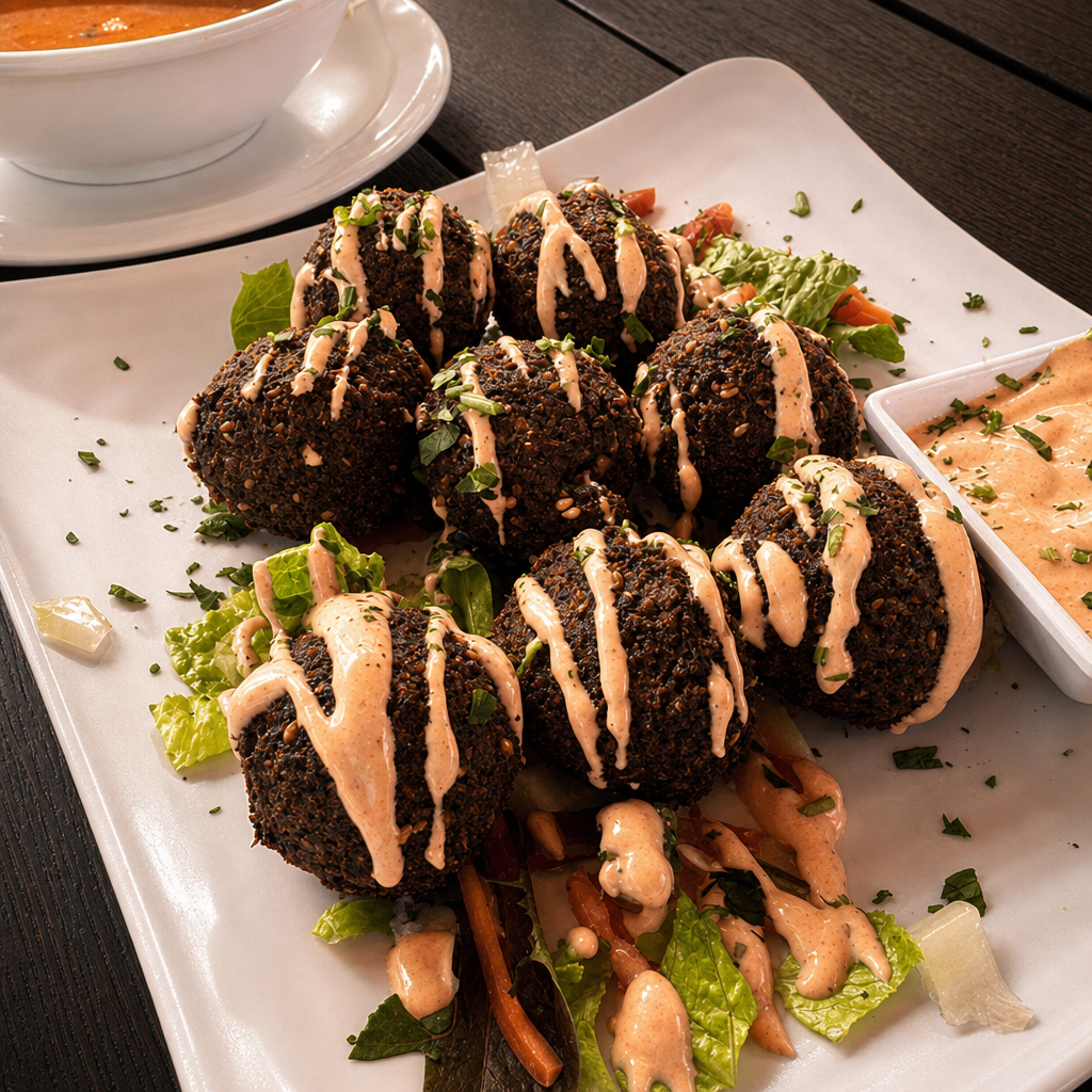 Extra Falafel Piece.