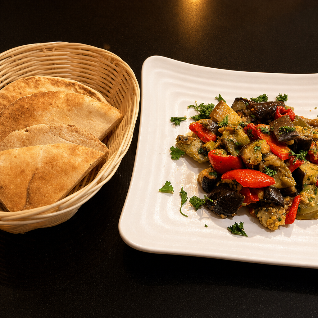 Eggplant Salad.