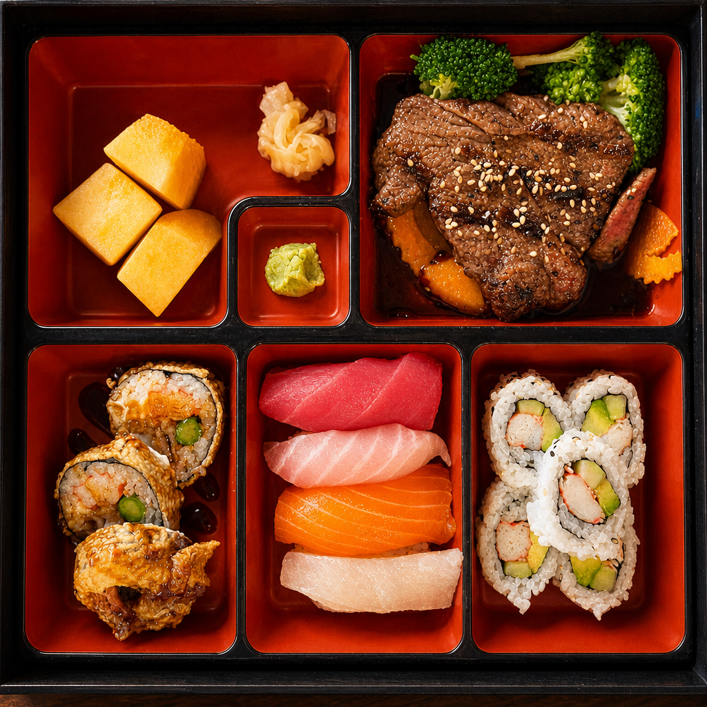 *D. Steak Teriyaki Combo.