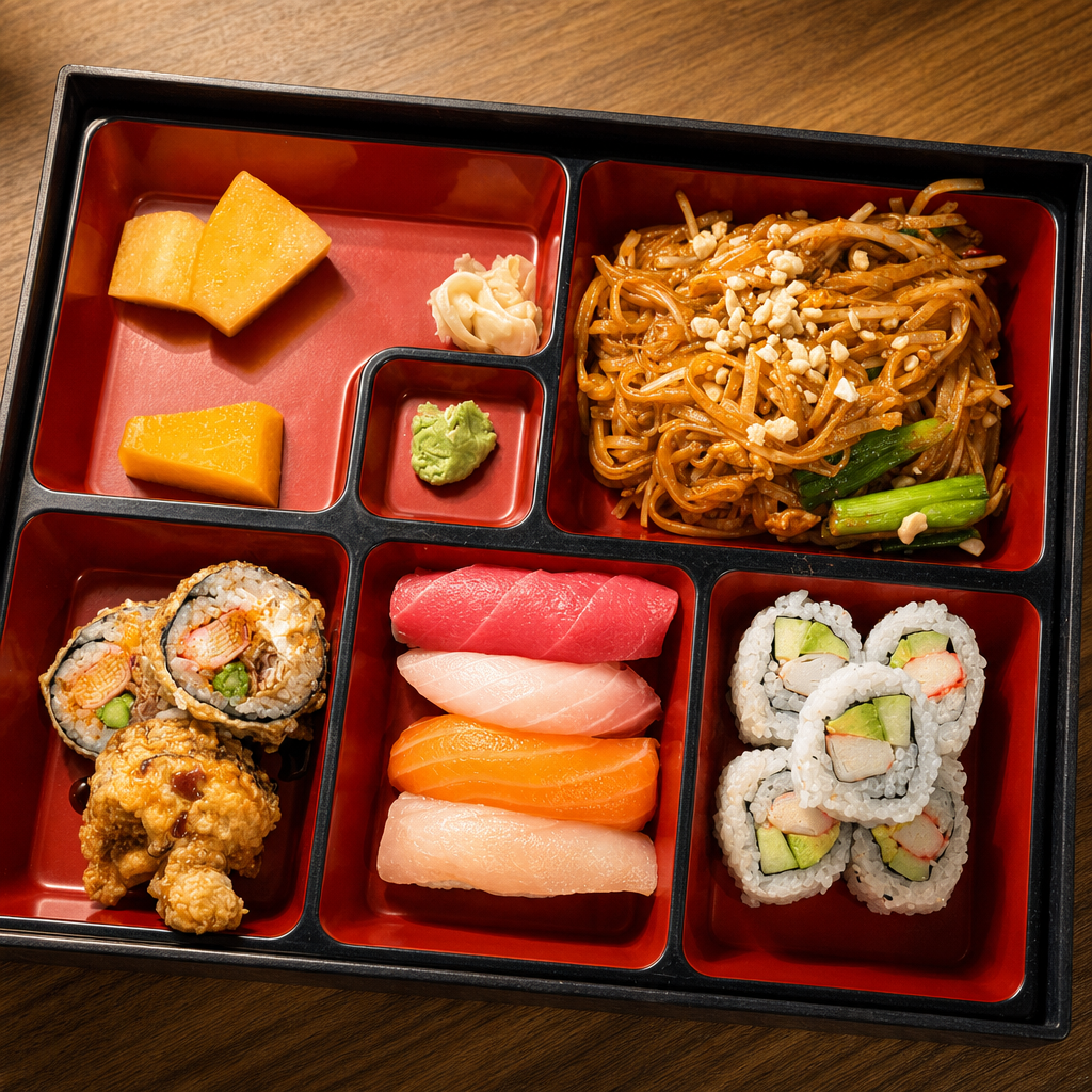 *E. Sushi Thai Combo.