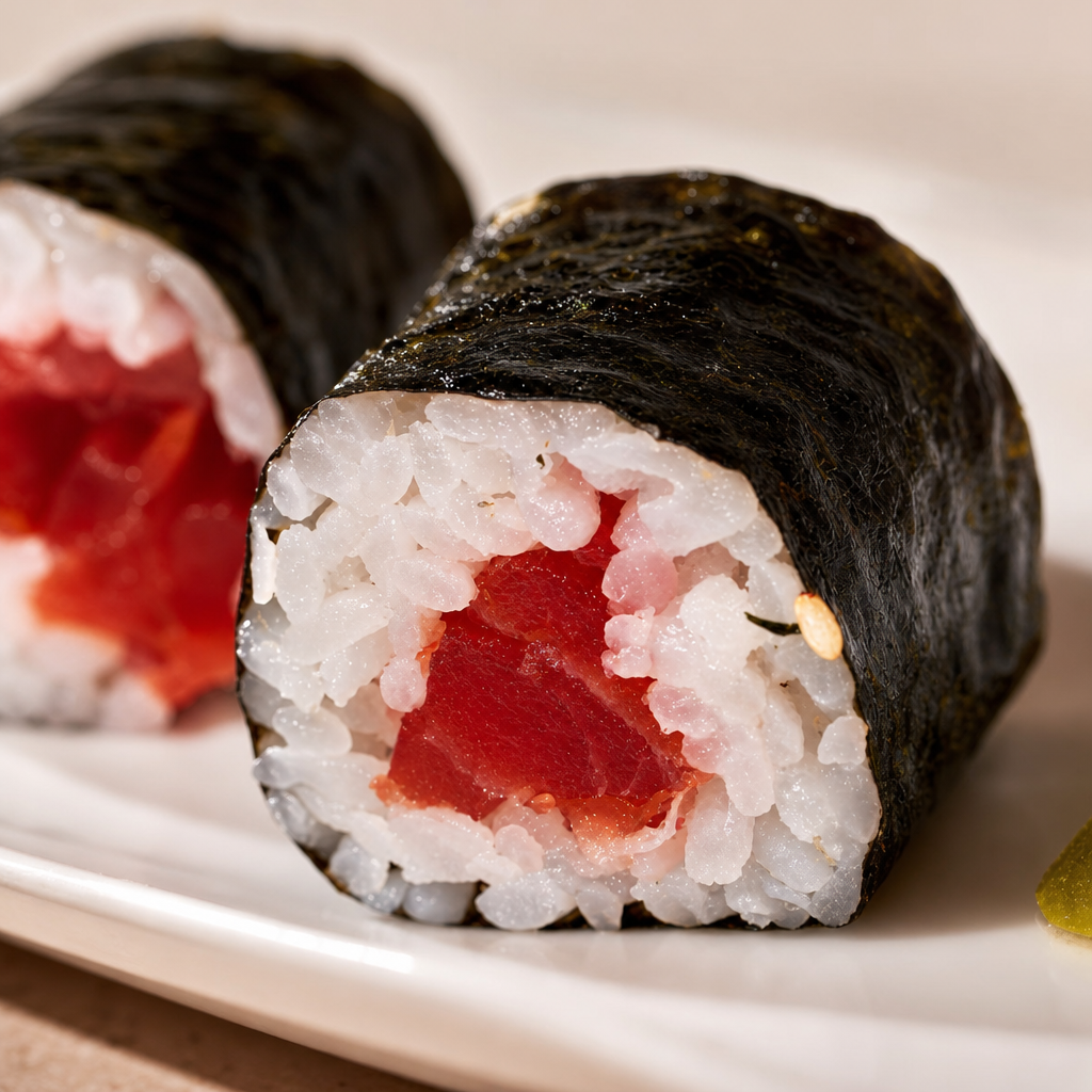 Tuna or Salmon or Yellowtail Roll*.