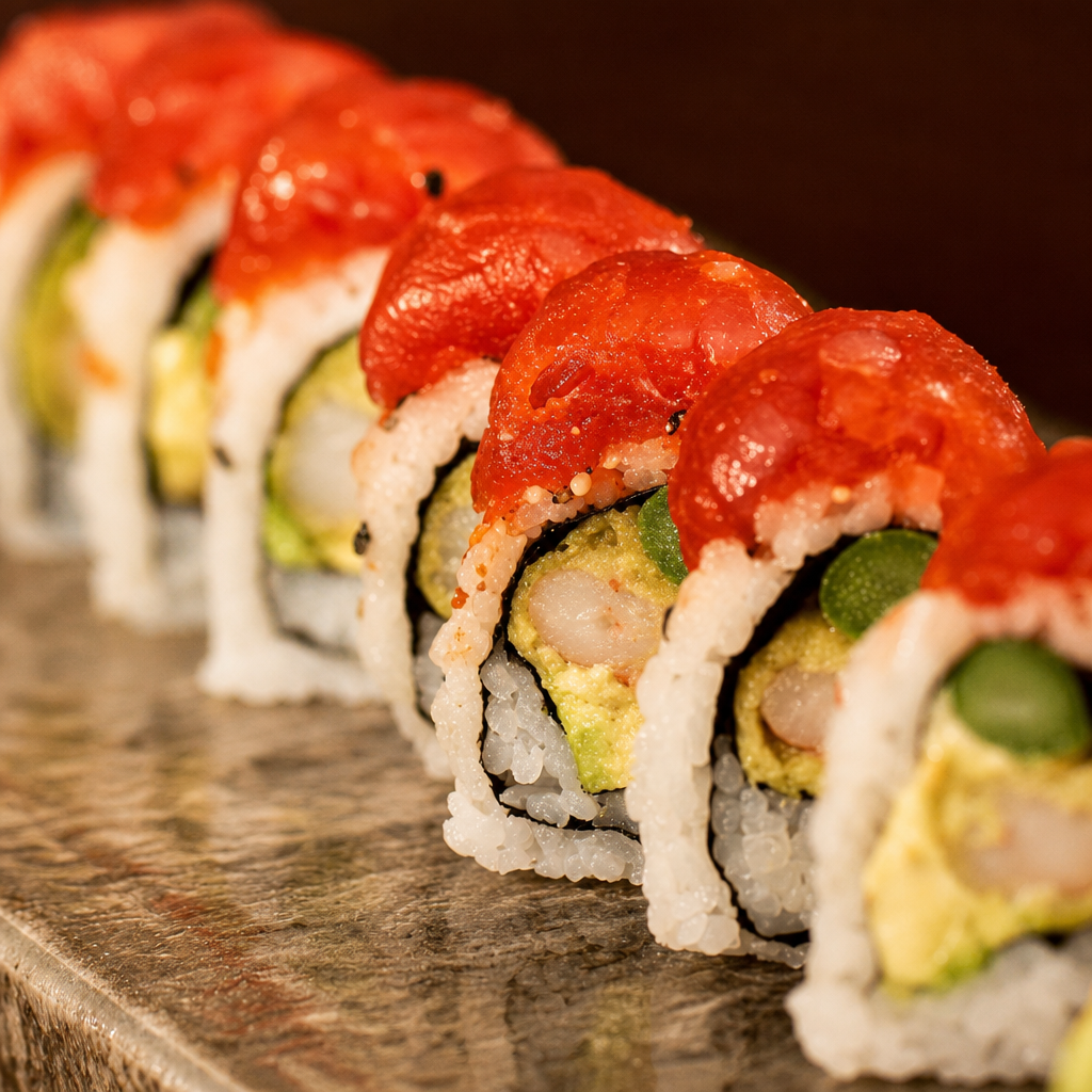 Fire Dragon Roll*.