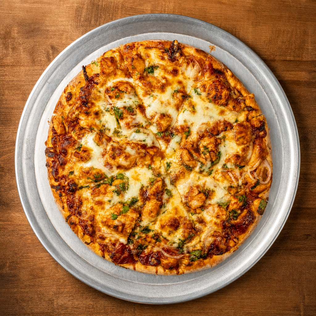 Large BBQ Pizza.