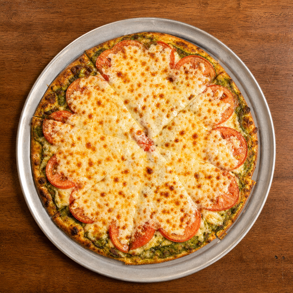 Small Prosciutto & Goat Cheese Pizza.