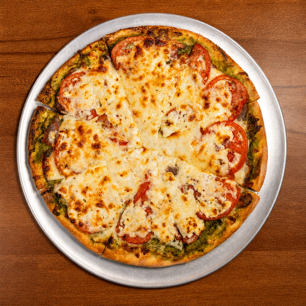 Medium Prosciutto & Goat Cheese Pizza.