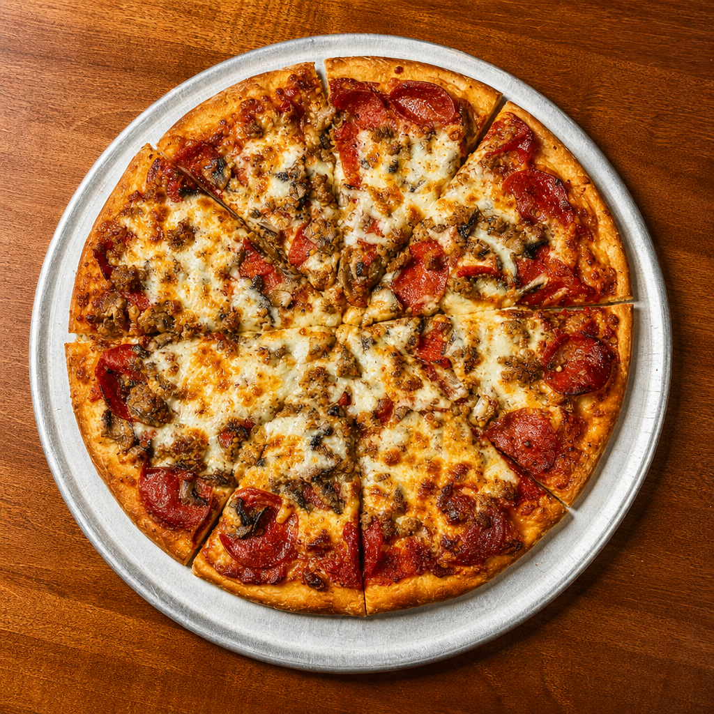 16" Special Thin Crust Pizza.