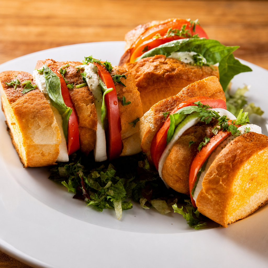 Mozzarella Skewers.