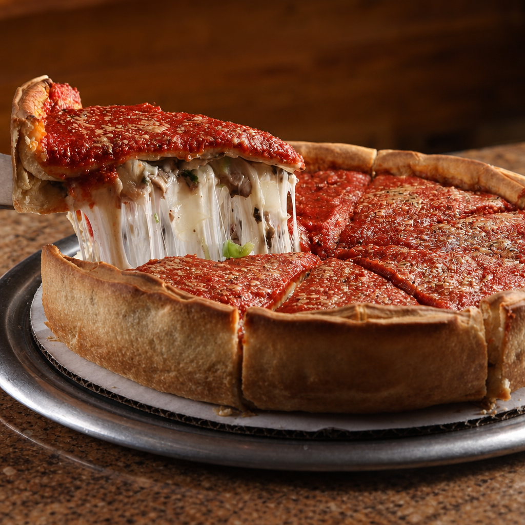 Large Stuffed Pizza.