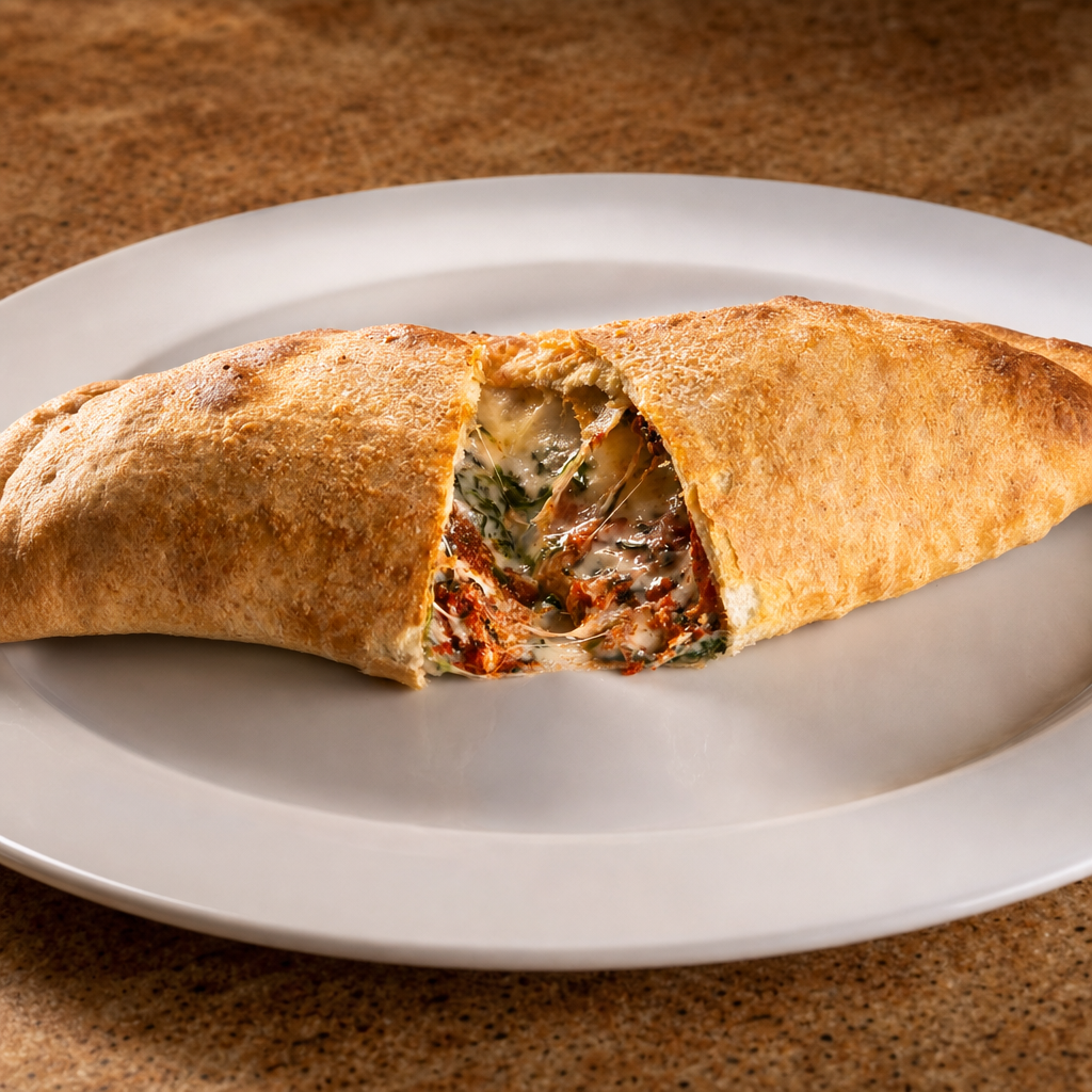 Baked Calzoni.