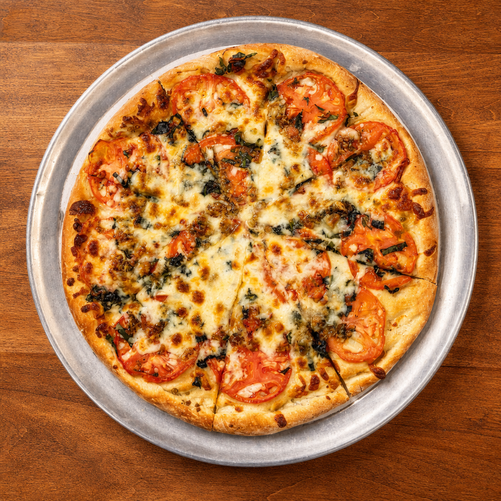Large Garlic Lovers Pizza.