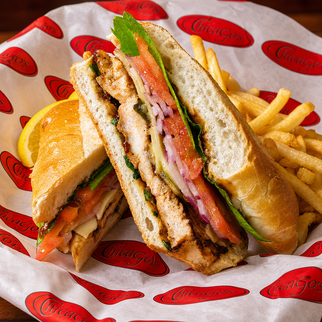 BBQ Grilled Chicken Sandwich.