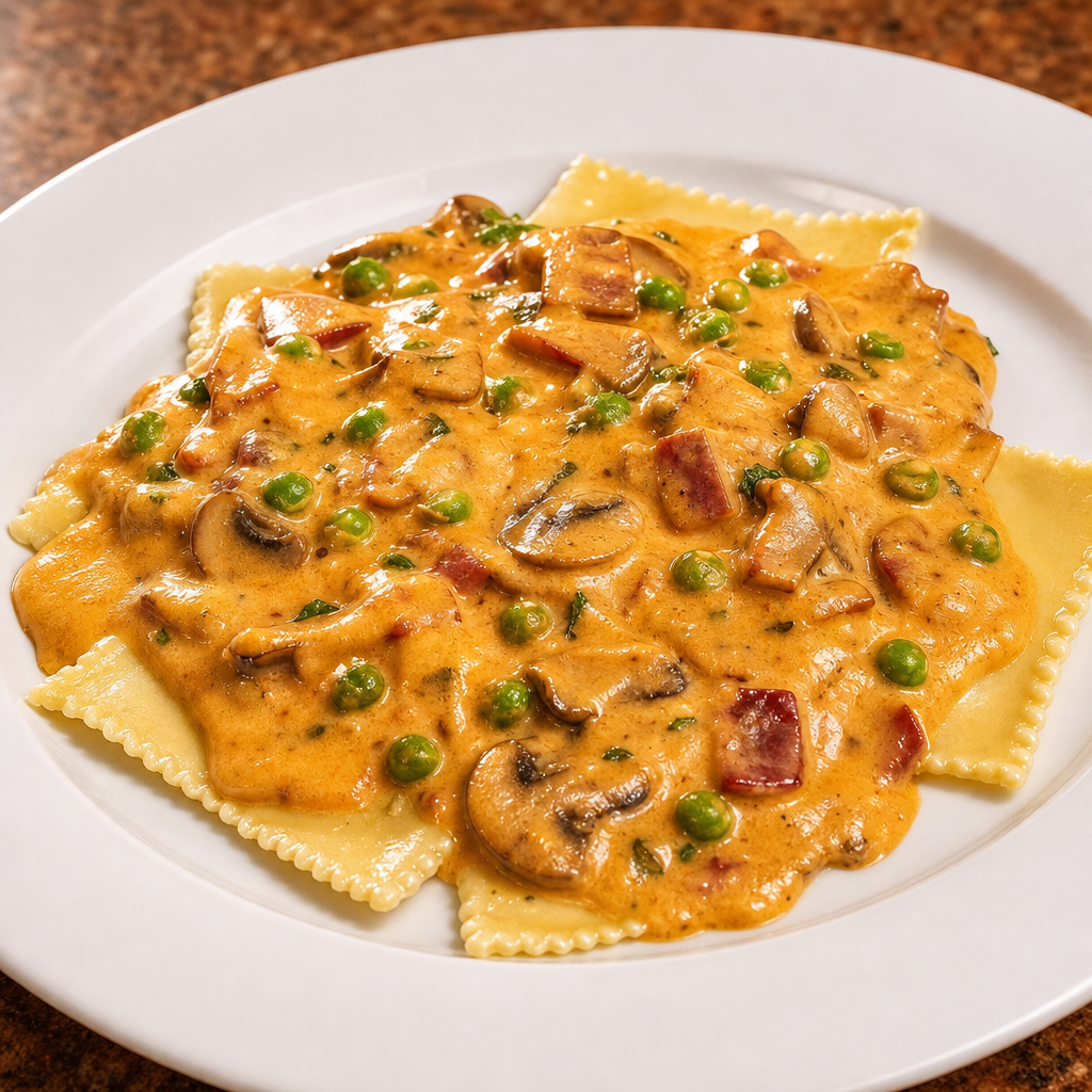 Ravioli Alla Rossini.