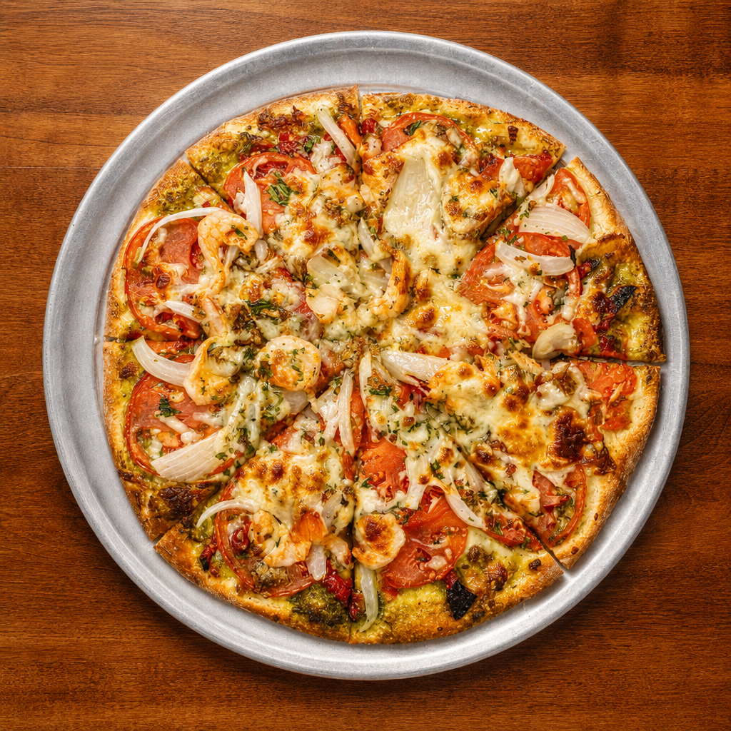 X-large Pesto Lovers Pizza.