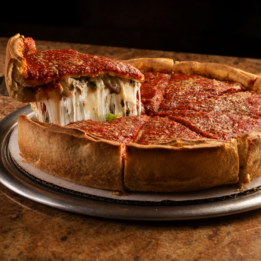Small Stuffed Pizza.