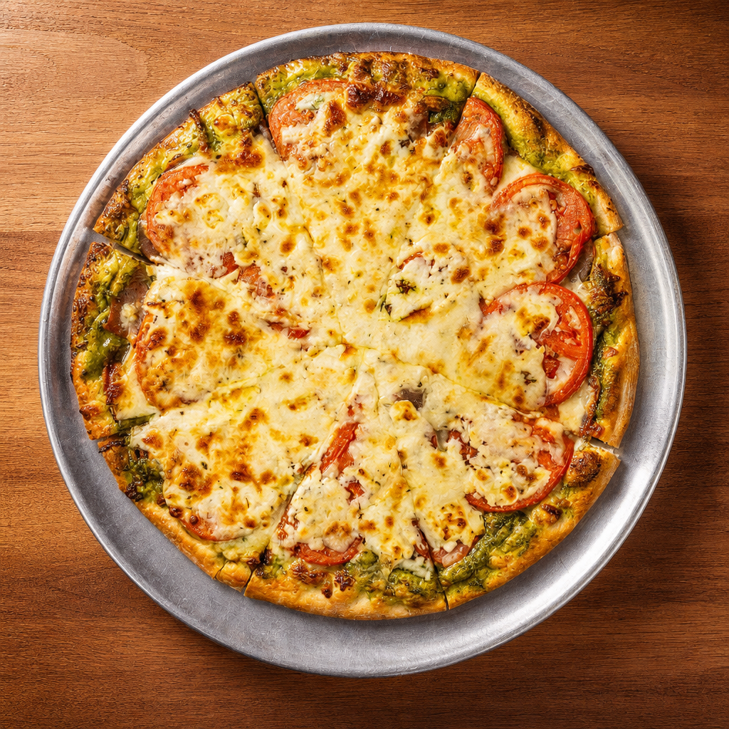 Large Prosciutto & Goat Cheese Pizza.