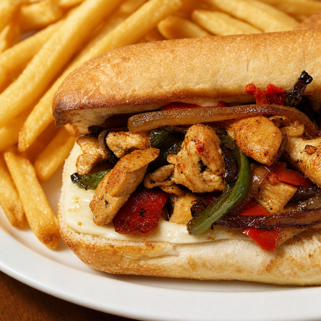 Chicken Fajita Sandwich.