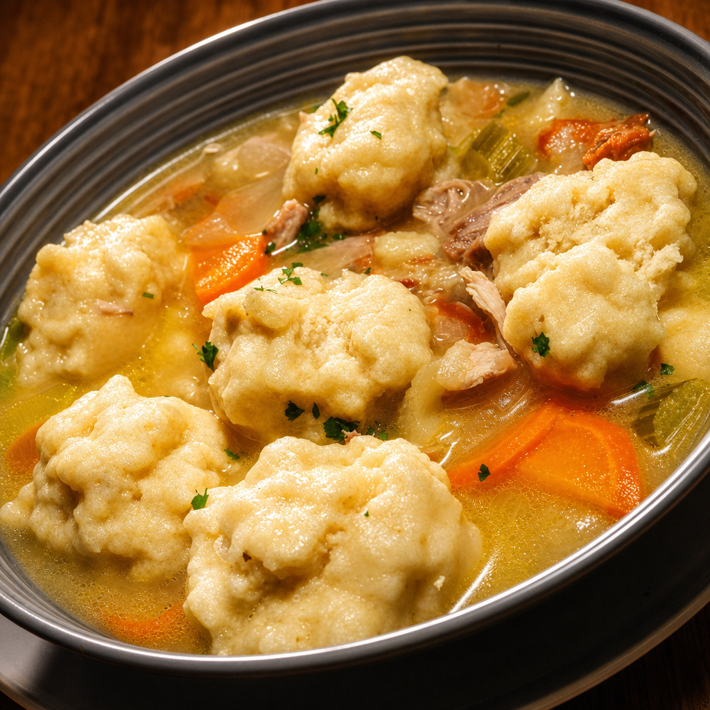 Chicken 'n Dumplings.