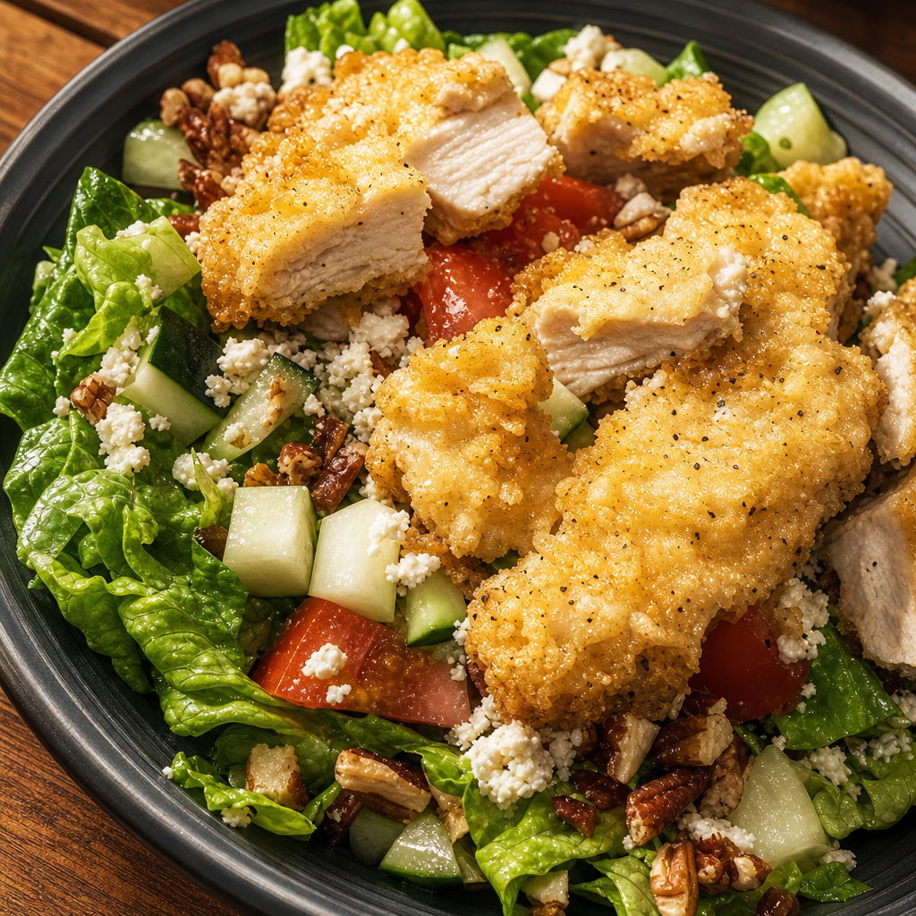 Chopped Romaine Salad.