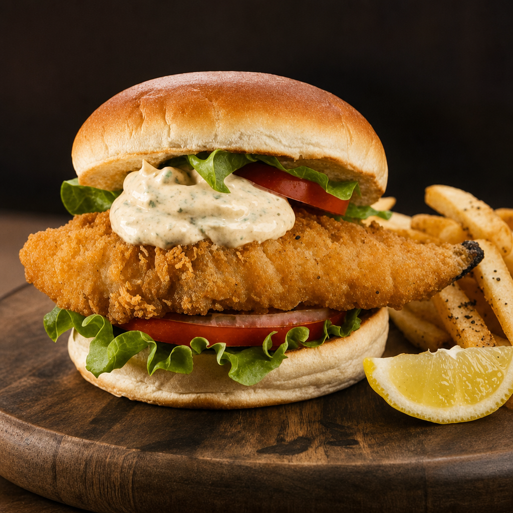 Cod Sandwich.