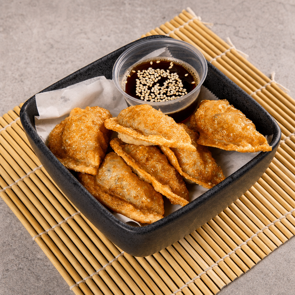 Fried Mandoo (Dumplings).