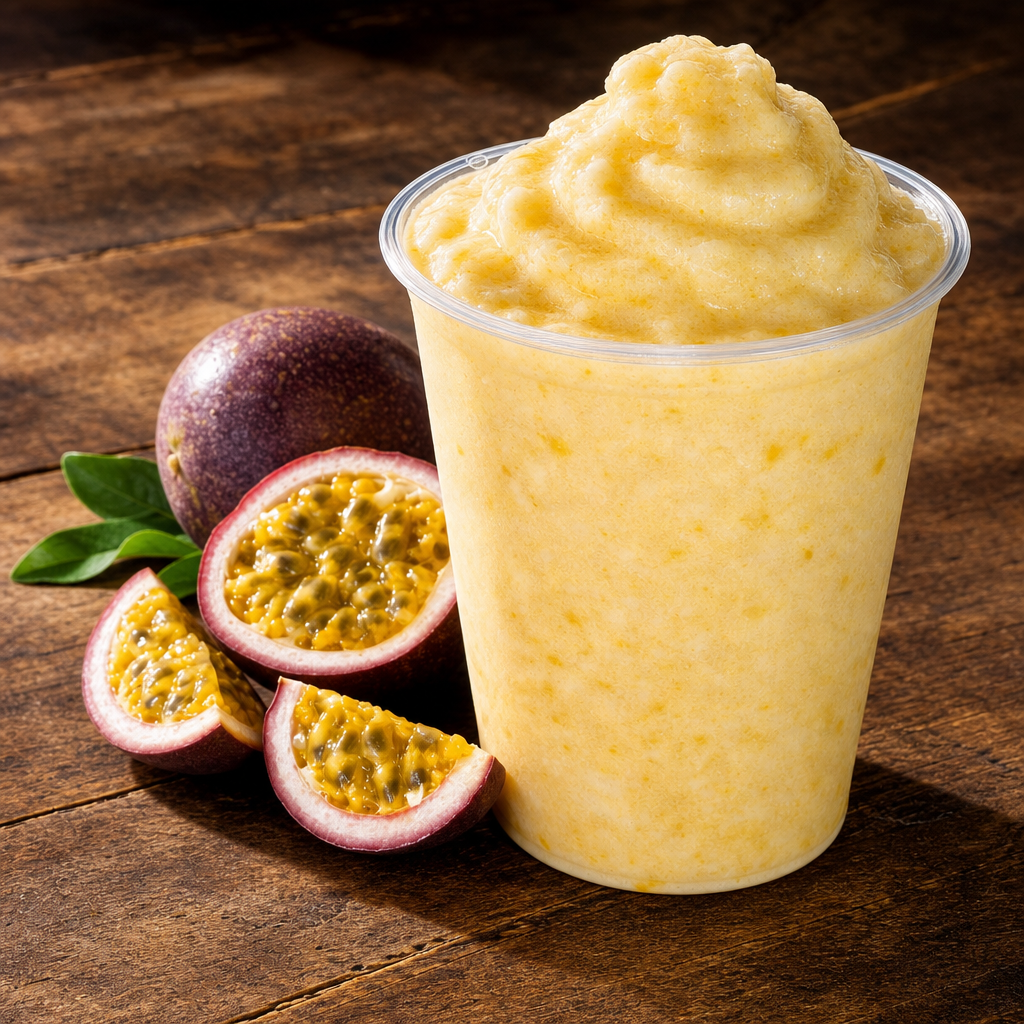 Passion Fruit Smoothie.