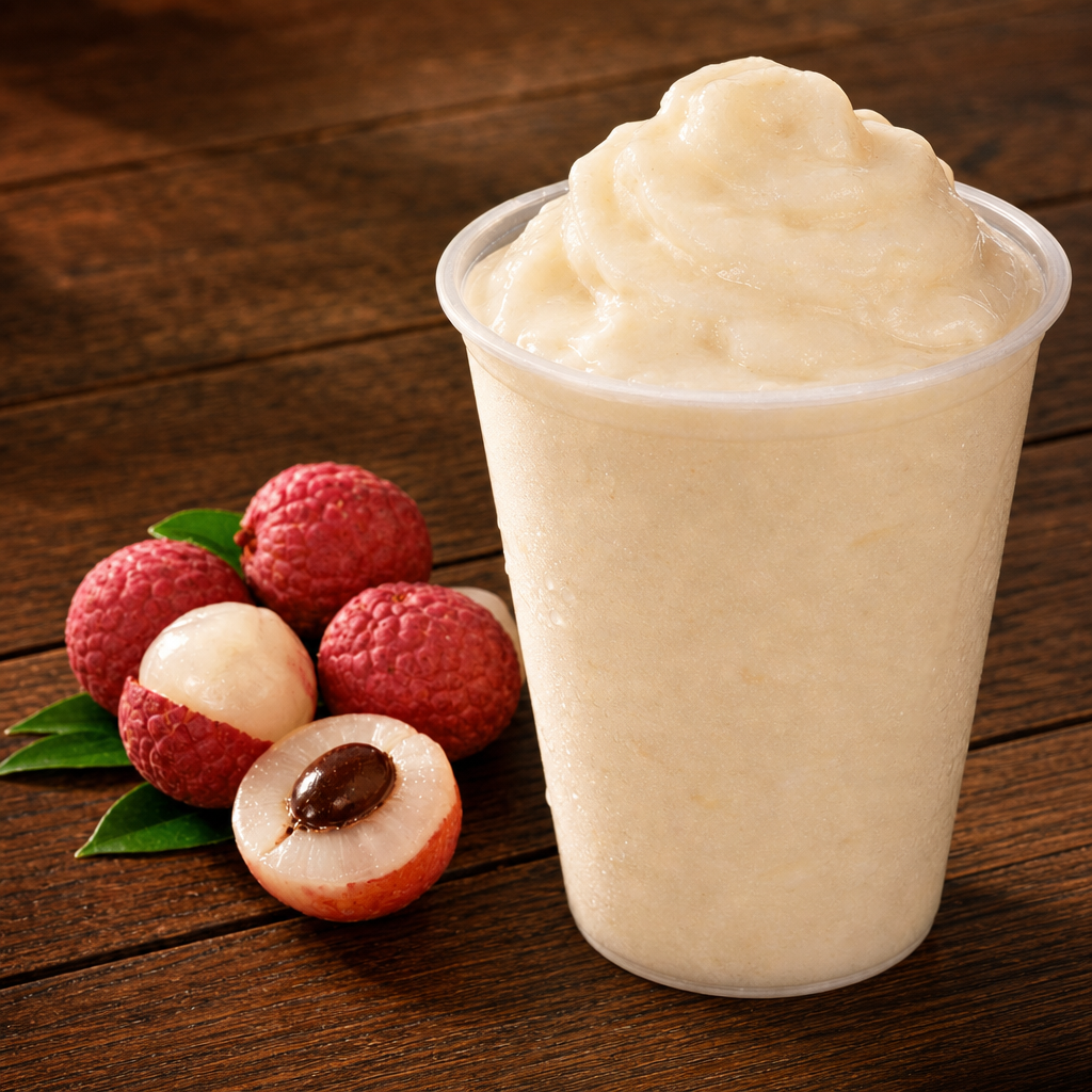 Lychee Smoothie.