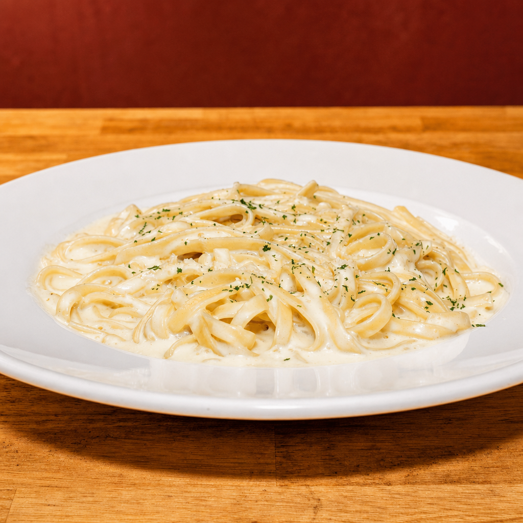 Fettuccine Alfredo.
