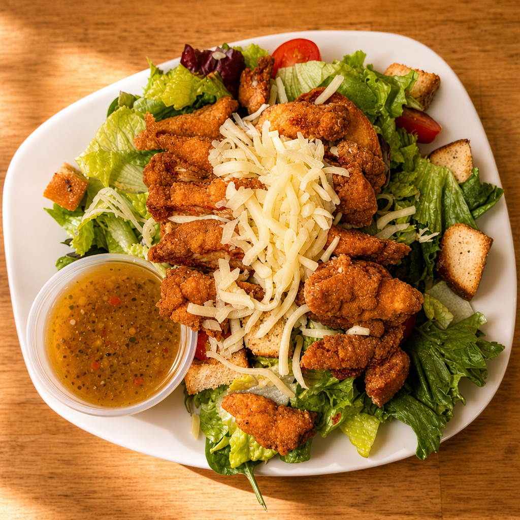 Crispy Chicken Salad.