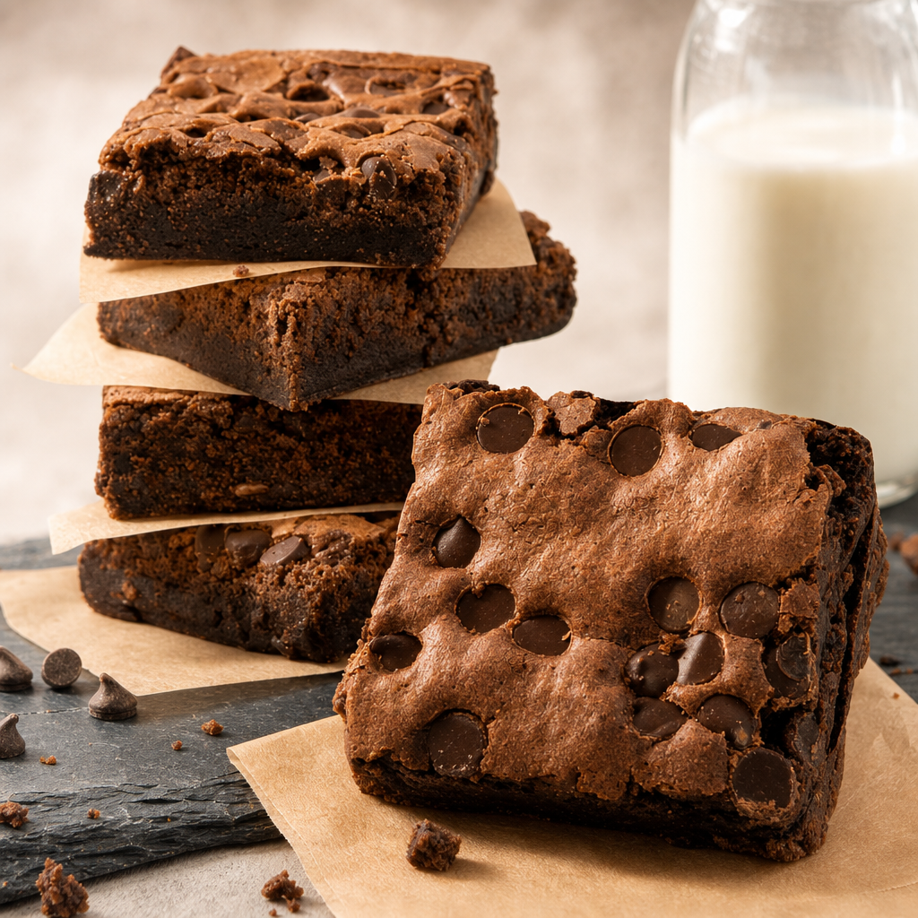 Chocolate Chip Brownie.