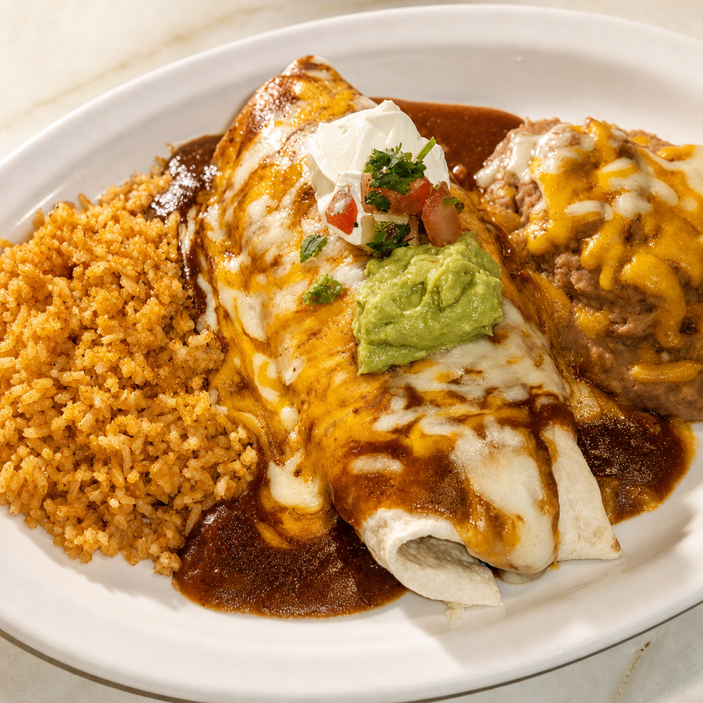 Original Macho Burrito.
