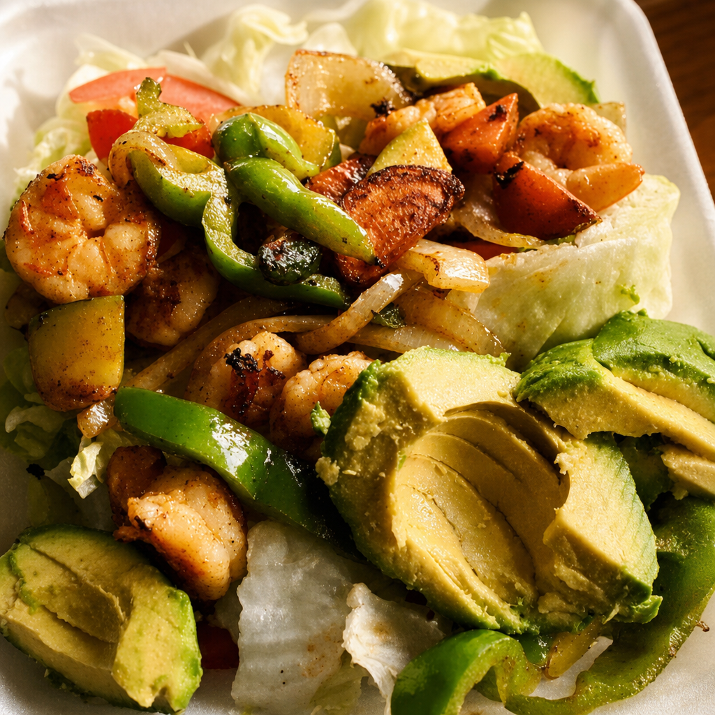 Grilled Shrimp Salad