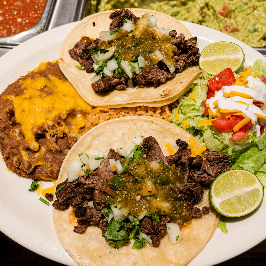 Carne Asada Tacos.