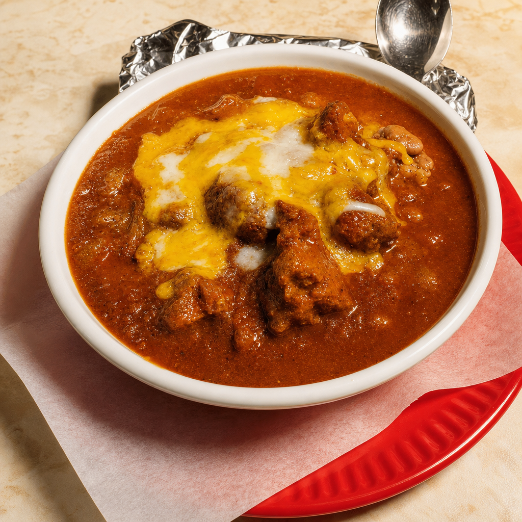 Beef and Pork Chile (Straight Chile).