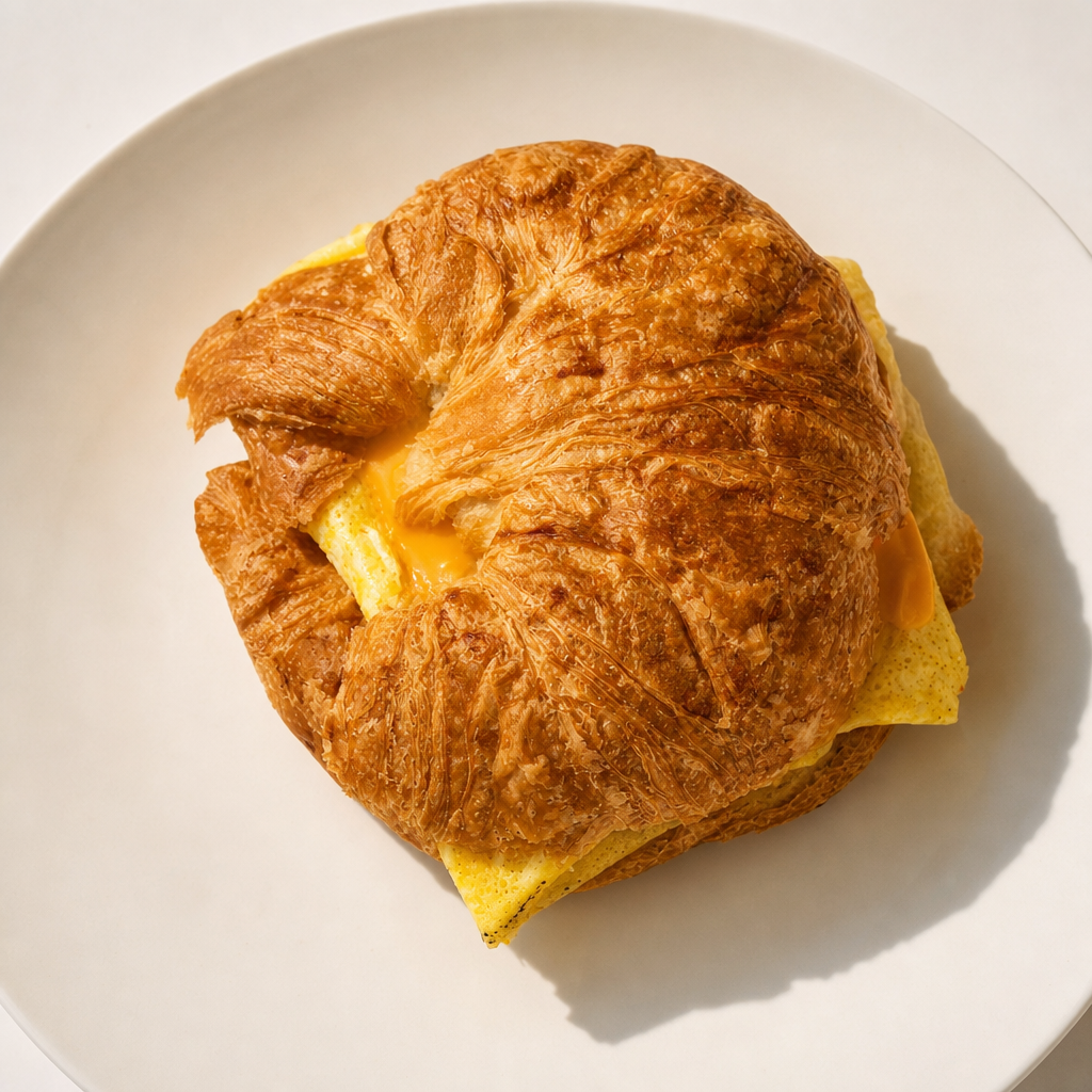 Breakfast Croissant Sandwich