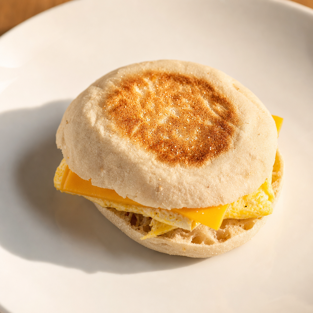 Breakfast English Muffin Sandwich