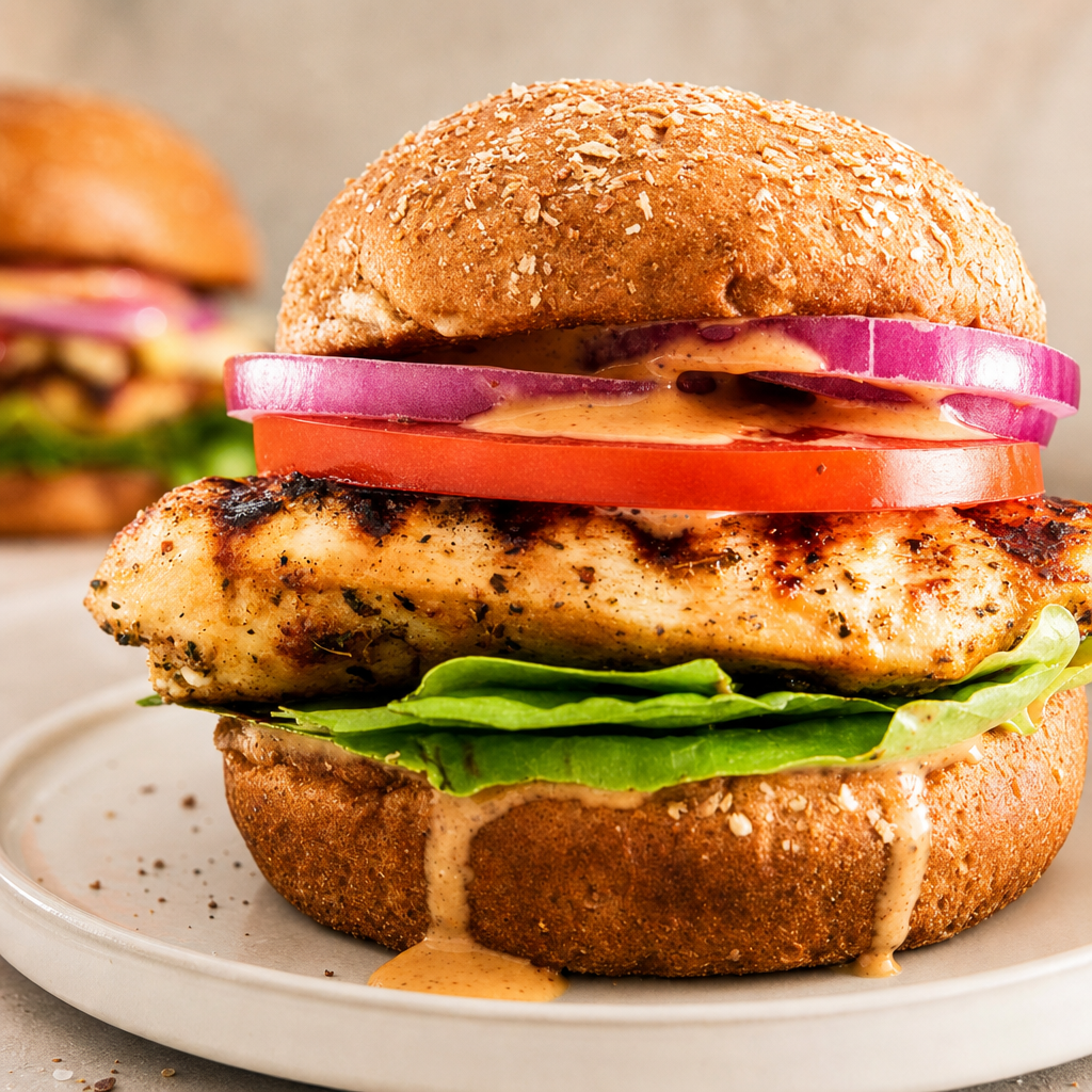 Grilled Chicken Focaccia