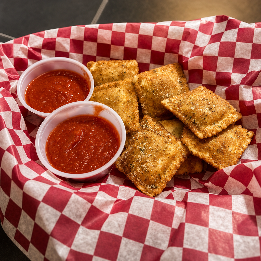 Fried Ravioli (8pc).