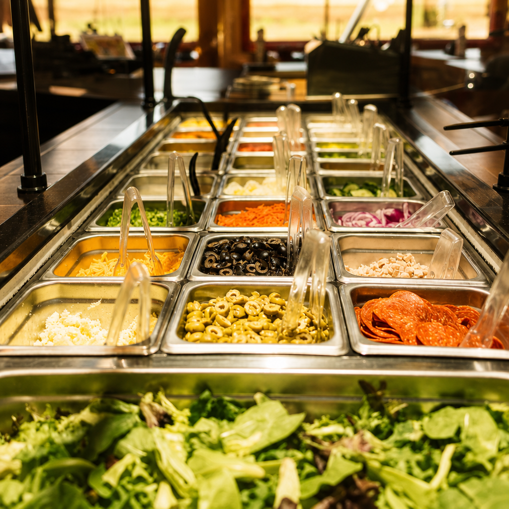 Unlimited Salad Bar.