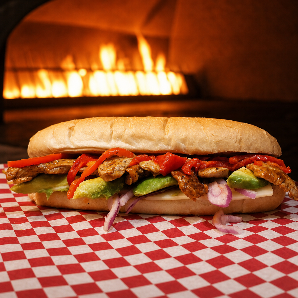 Jerk Chicken Sub.