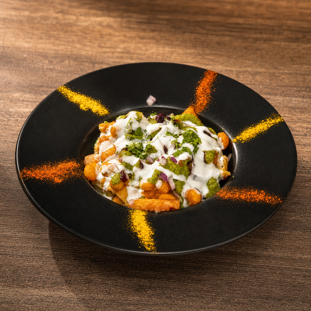 Samosa Chaat.