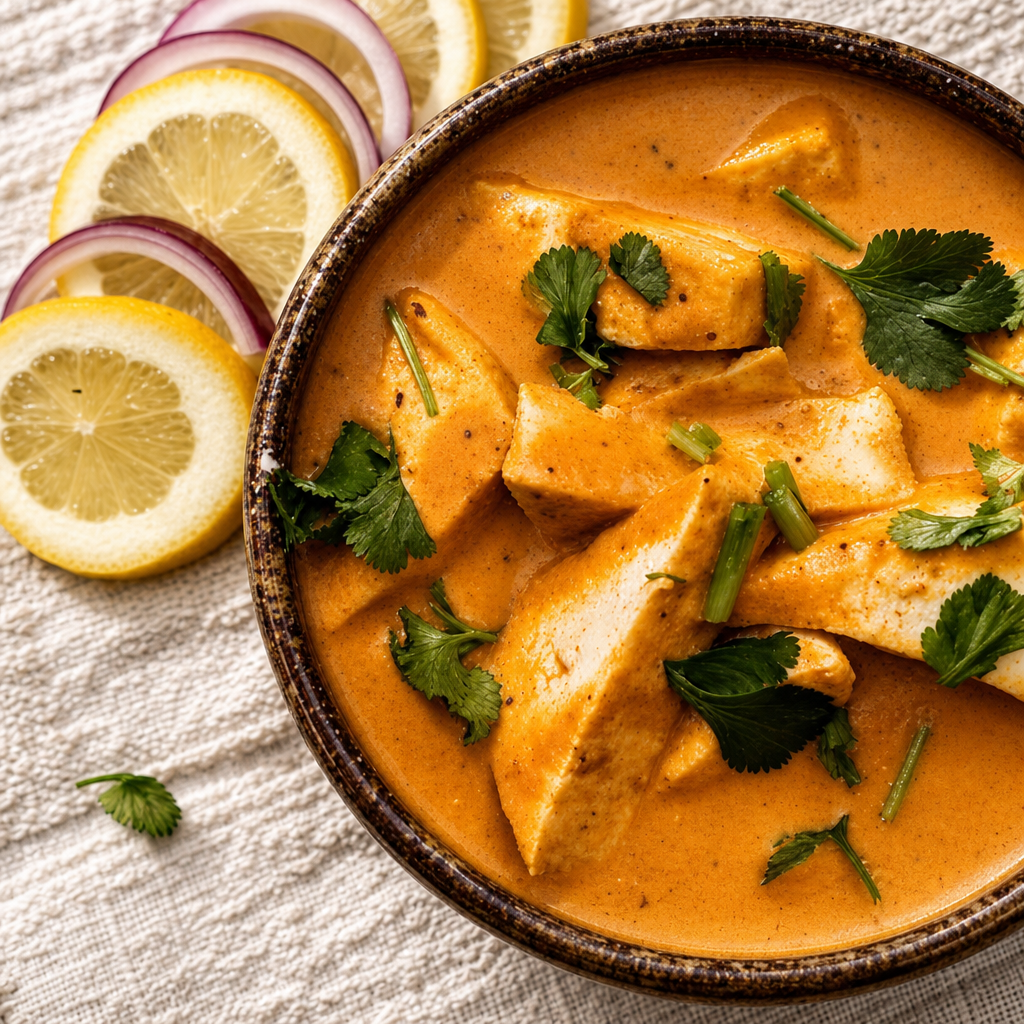 Tofu Shahi Korma.