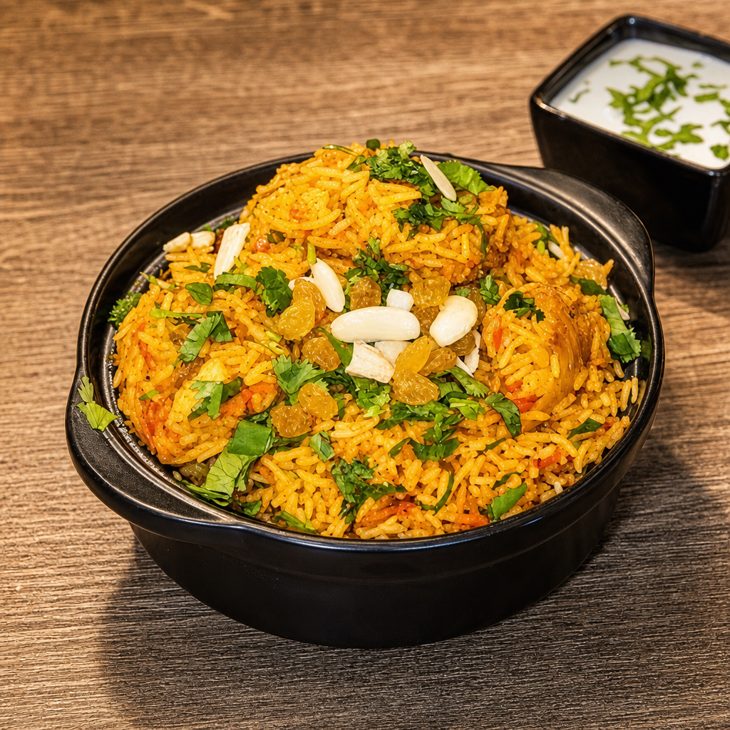 Chicken Biryani.