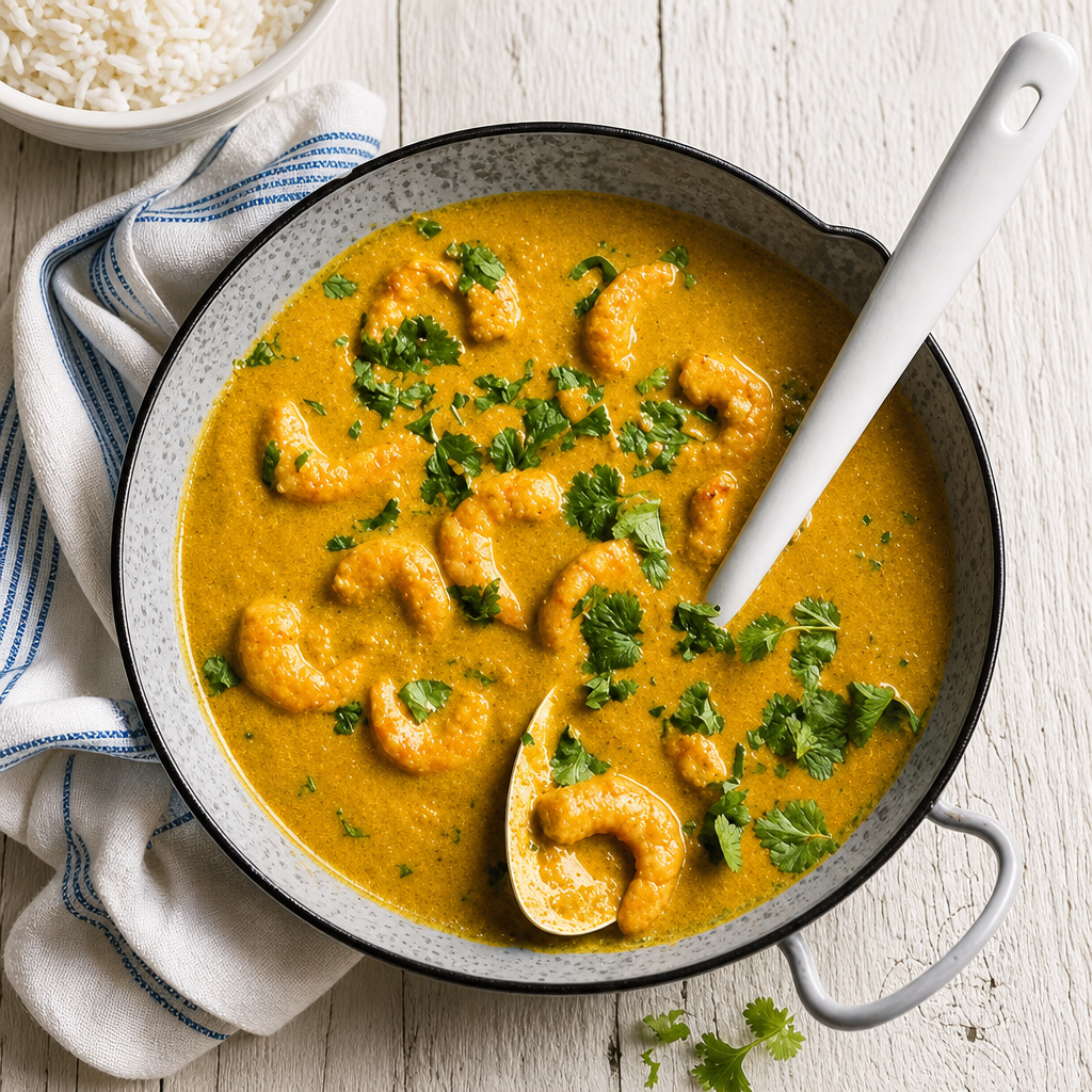 Shrimp Shahi Korma.