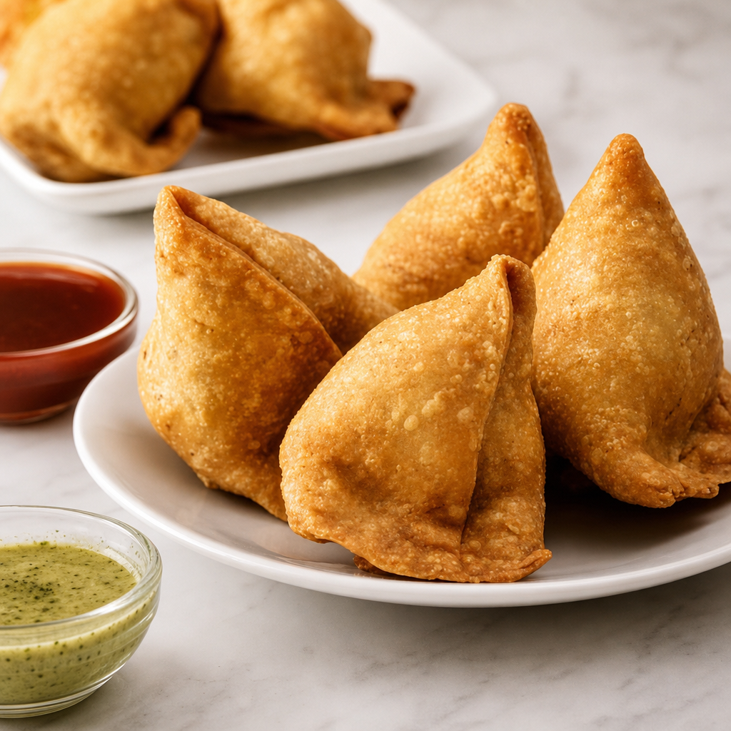 Vegetable Samosa.